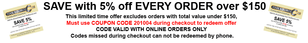 5% off orders over $150