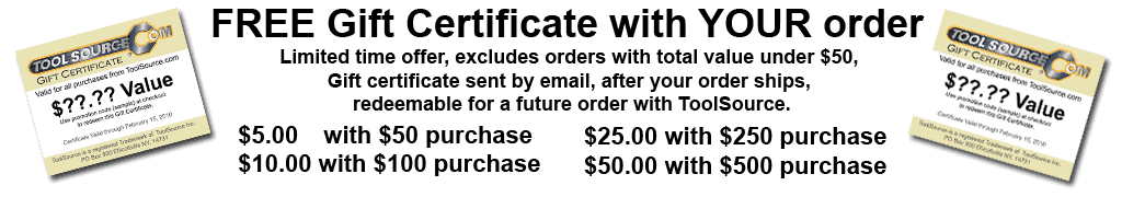 free gift certificate