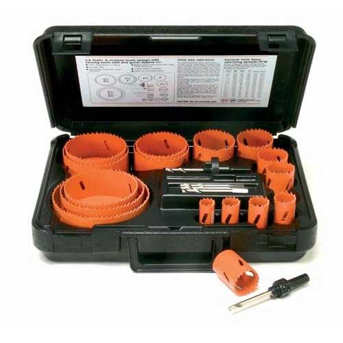 21 pc Sandflex® Bi-Metal Holesaw Set