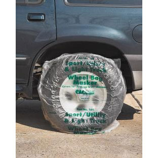 Wheel BAG Maskers in Dispenser Box for 16 In Tires 60/Box