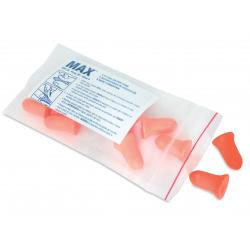Max Lite Disposable Earplugs Orange, 5 Pair Pack