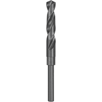 1" Reduced Shank Black Oxide Drill Bit (1/2" Shank