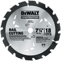 Series 20 7-1/4" 18T Nail Cutting Circular Saw Blade