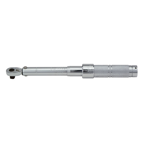 3/8" Drive Ratcheting Head Micrometer Torque Wrench 40 - 200 in-