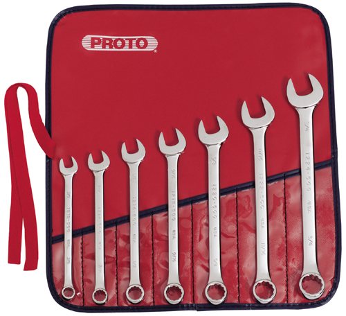 7-Piece 12-Point Combination Wrench Set