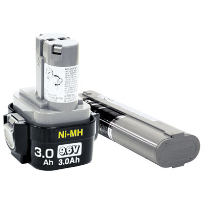 9.6 Volt 2.6 Amp Ni-MH Battery Stick