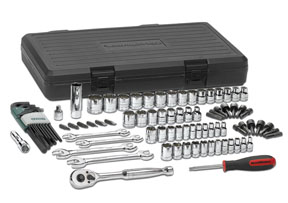 88 Pc. SAE/METRIC 6 & 12 Pt. Mechanics Tool Set MULTI DRIVE