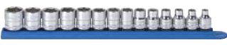 14 Pc. METRIC 6 Pt. Standard Socket Set 3/8" DRIVE