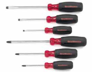 6 Pc. Cushion Grip Screwdriver Set