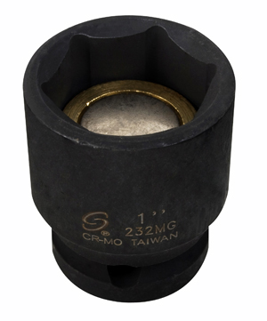 1/2" Drive x 17mm, Magnetic Standard Impact Socket