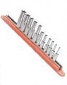 3/8" Magnetic Socket Rail (Blaze Orange)