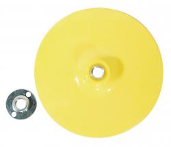 7" Nylon Backing Plate with Flange Nut