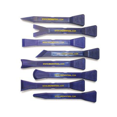 8 Piece Set of Heavy Duty Sealant Scrapers