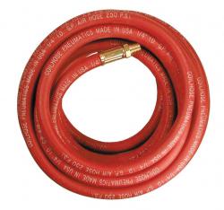 25' X 3/8" Red Rubber Hose