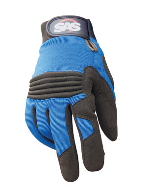 Pro Impact Mechanic's Glove (Blue)