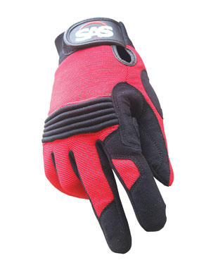 Pro Impact Mechanic's Glove (Red)