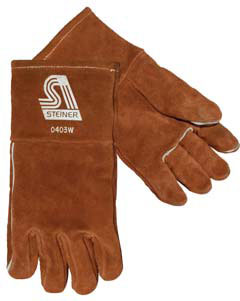 Thermal Leather Wool Lined Welding Gloves