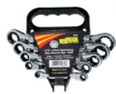 5-Piece SAE Offset Ratcheting Box Wrench Set