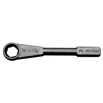 Striking Wrench Straight Pattern - 6 Point Alloy Steel 2-3/8 Inc