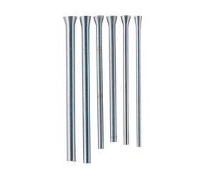 6 Steel Spring Tubing Benders (1/4" - 5/8")