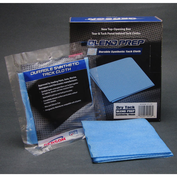 Blue Blend Prep Light Tack Cloth Blue Nonwoven 12/Box