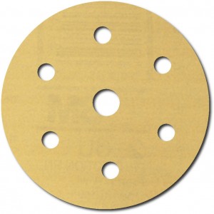 Hookit Gold Disc Dust Free 216U, 6 Inch, P500A Grade 100/Box