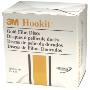 Hookit Gold Film Disc 255L 100/Box