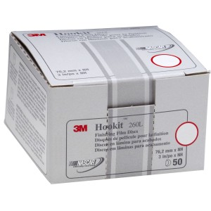 Hookit Finishing Film Disc, 3 Inch, P800 Grade 50/Box