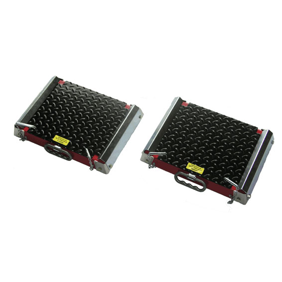 Rear Wheel Platform Set w Slip Plates