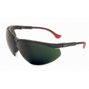 Genesis XC Safety Eyewear, Black Frame, Shade 5.0 Infra-Dura Ult