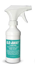 Glo-Away(TM) Dye Cleaner (12 8oz Spray Bottles)