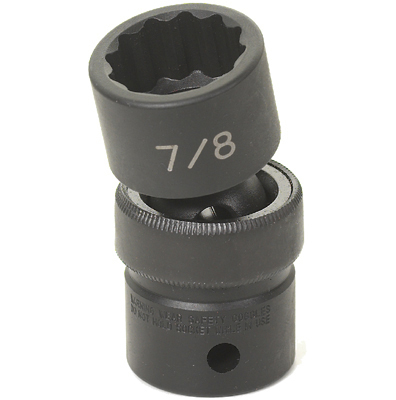 1/2" Drive x 11/16" Standard Universal- 12 Point Impact Socket