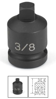 1/2" Drive x 7/16" Square Male Pipe Plug Socket