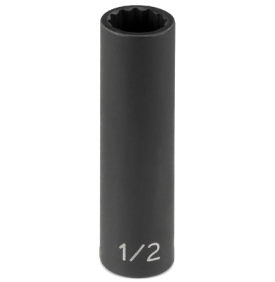 3/8 Inch Deep 12 Point Impact Socket 1 Inch