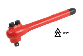 1000V Insulated T-Handle Ratchet 1/2" Drive