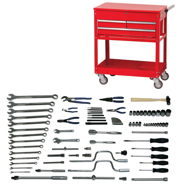 General Service Master Tool Set 80 Pc w Tool Box