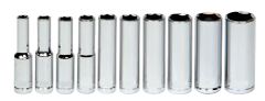 12 Piece 1/4" Drive Deep 6 Point Metric Socket Set...