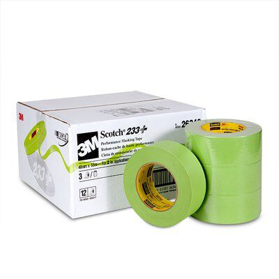 3M Scotch Performance 233+ Automotive Refinish Masking Tape Sing