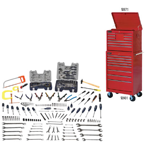 Maintenance Tool Set Tools with Tool Boxes 231 Pc Free Freight