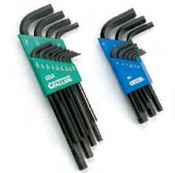22 Pc. Long Arm SAE and Metric Combo Hex Key Set