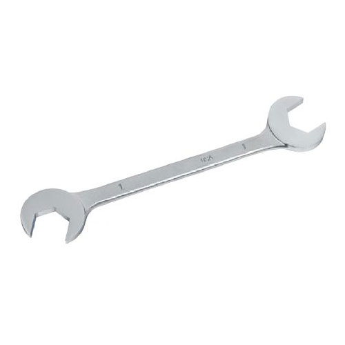 15?-60? Double Open End Angle-Head Wrench with Chrome Satin Fini