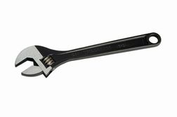 Adjustable Wrench 10" Black