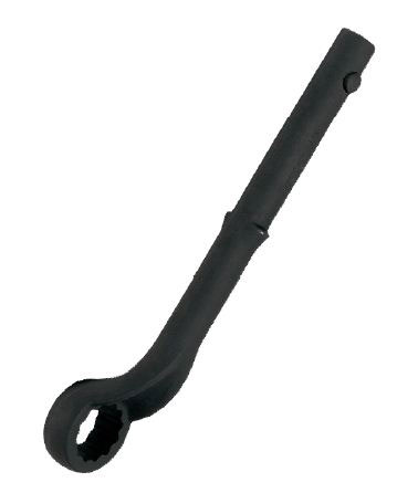 3-1/8" 12-Point SAE Offset Box End Tubular Handle Wrench