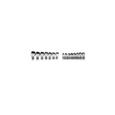 15 Piece 3/8" Drive 6 Point Flex Metric Socket Set