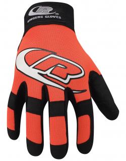 Authentic Mechanics Glove-Orange Large