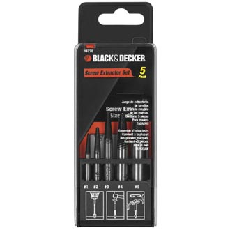 5-Piece Screw Extractor Set