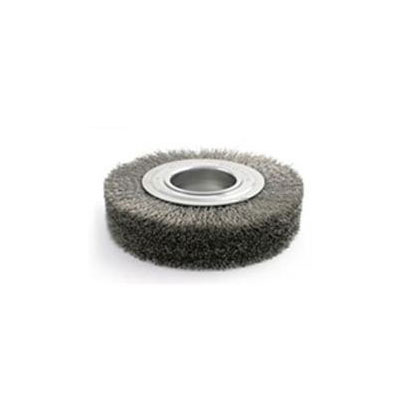 BDH-8 .014, 2" AH Crimped Wire Wheel Brush 8" - Wide Face Heavy