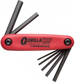 Gorilla Grip 7pc Set Hex Fold-up Tool 2-8mm