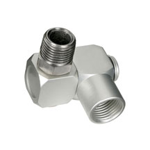 Swivel Connector 1/2 Inch NPT Female End + 1/2 Inch NPT Male End