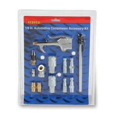 1/4 Inch Air Compressor Blow Gun Accessory Kit 13 Pc